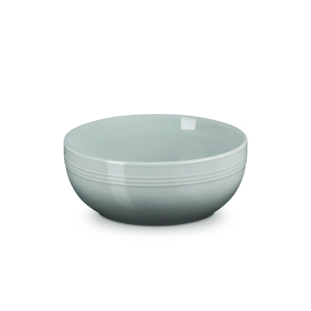 Le Creuset San Francisco Coupe Soup Cereal Bowl 26 oz 770 ml Sea Salt NEW NWT